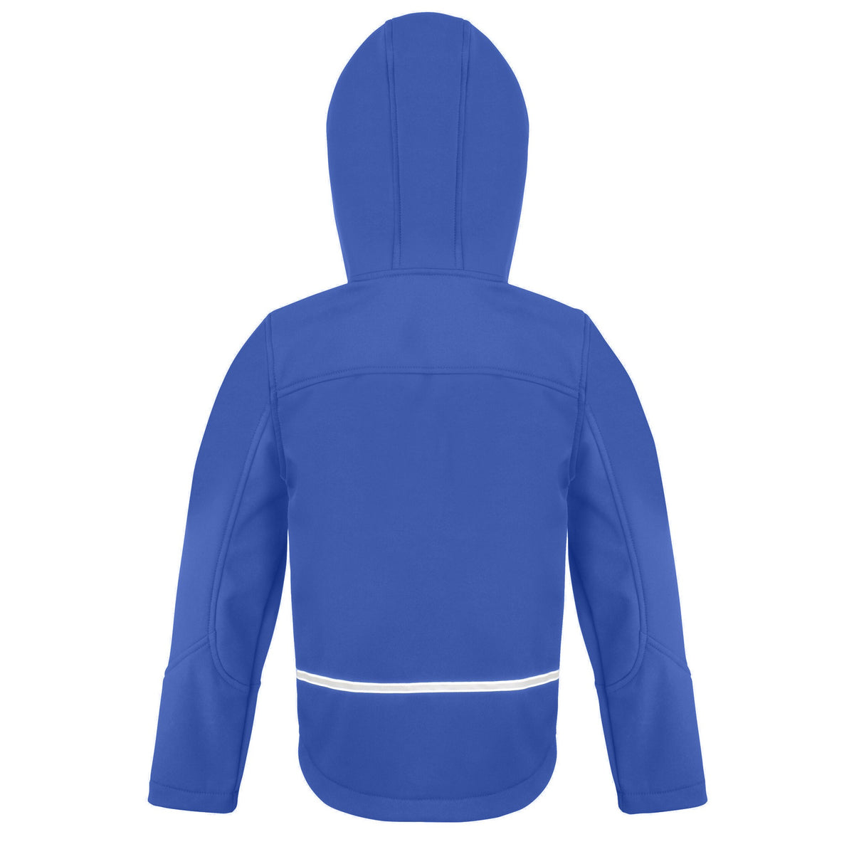 Royal Blue-Navy - Back - Result Core Childrens-Kids TX Performance Hooded Soft Shell Jacket