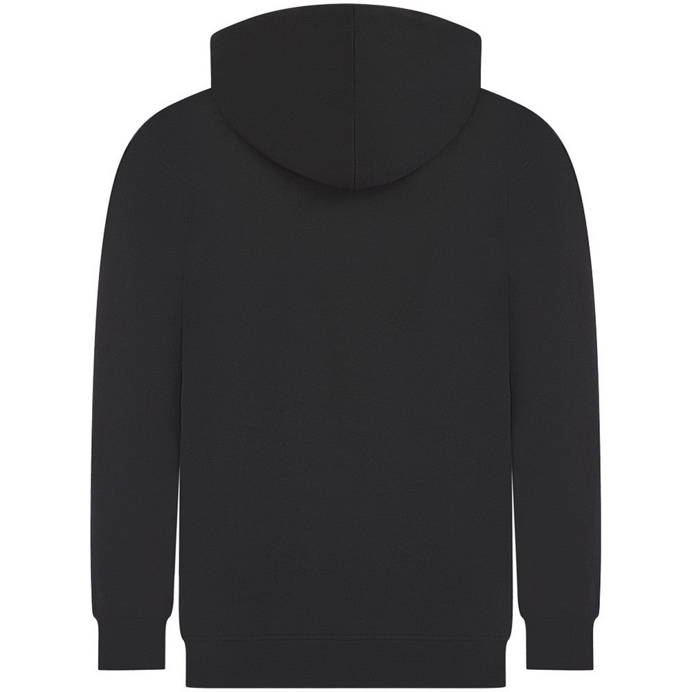 Black - Back - SF Unisex Adult Sustainable Fashion Hoodie