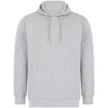 Heather Grey - Front - SF Unisex Adult Sustainable Fashion Hoodie