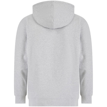 Heather Grey - Back - SF Unisex Adult Sustainable Fashion Hoodie