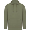 Khaki Green - Front - SF Unisex Adult Sustainable Fashion Hoodie