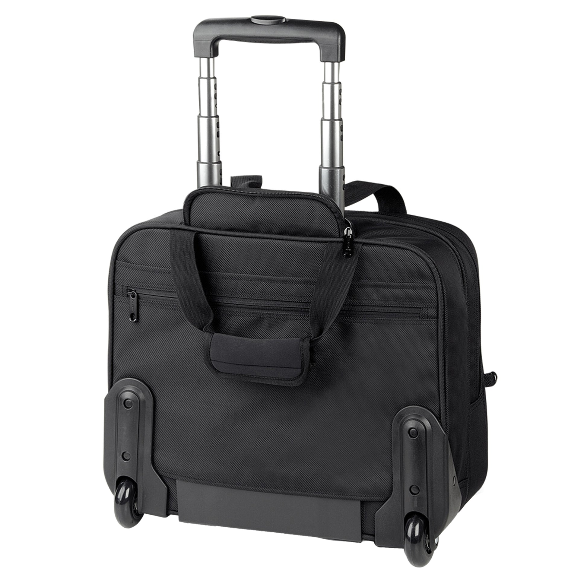 Black-Graphite - Back - Quadra Tungsten Trolley Bag