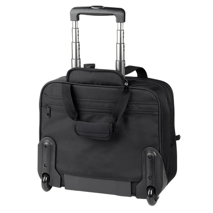 Black-Graphite - Back - Quadra Tungsten Trolley Bag