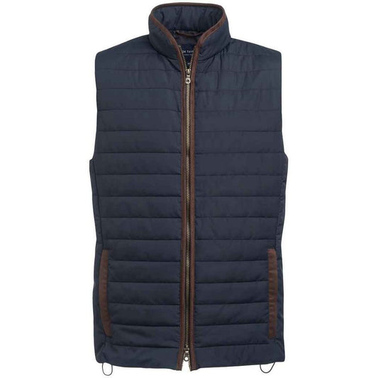 Navy - Front - Brook Taverner Unisex Adult Tampa Gilet