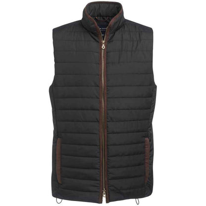 Black - Front - Brook Taverner Unisex Adult Tampa Gilet