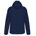 Navy - Back - Kariban Mens Lightweight Hooded Padded Jacket