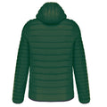 Forest Green - Back - Kariban Mens Lightweight Hooded Padded Jacket