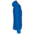 Light Royal Blue - Side - Kariban Mens Lightweight Hooded Padded Jacket