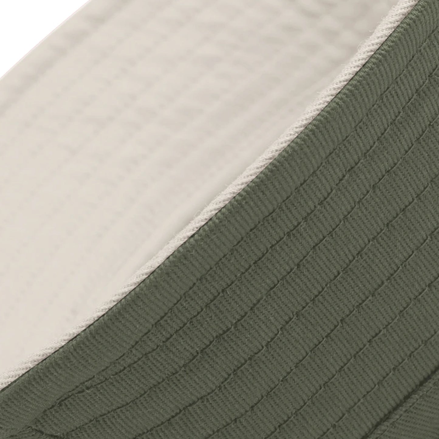 Olive-Stone - Side - Beechfield Reversible Bucket Hat