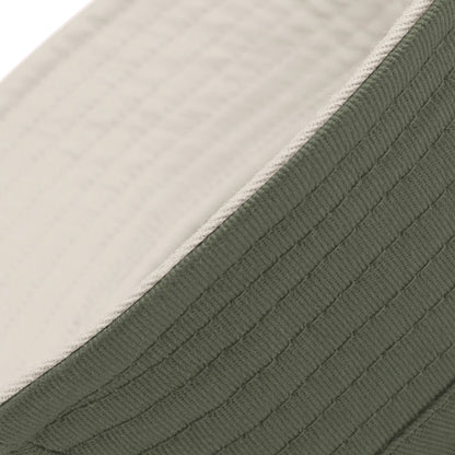Olive-Stone - Side - Beechfield Reversible Bucket Hat