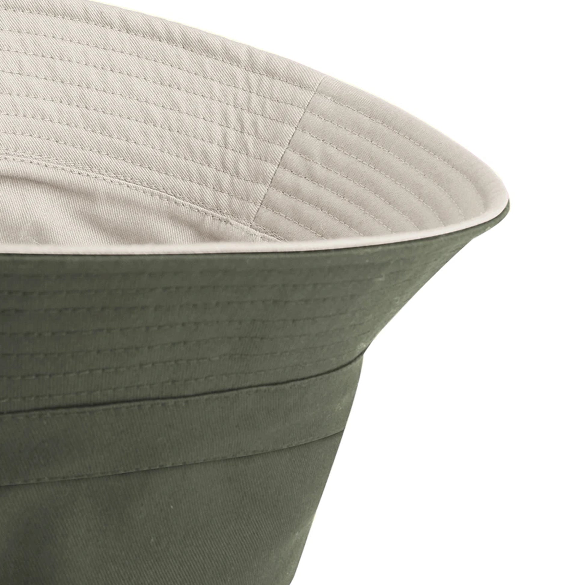 Olive-Stone - Lifestyle - Beechfield Reversible Bucket Hat