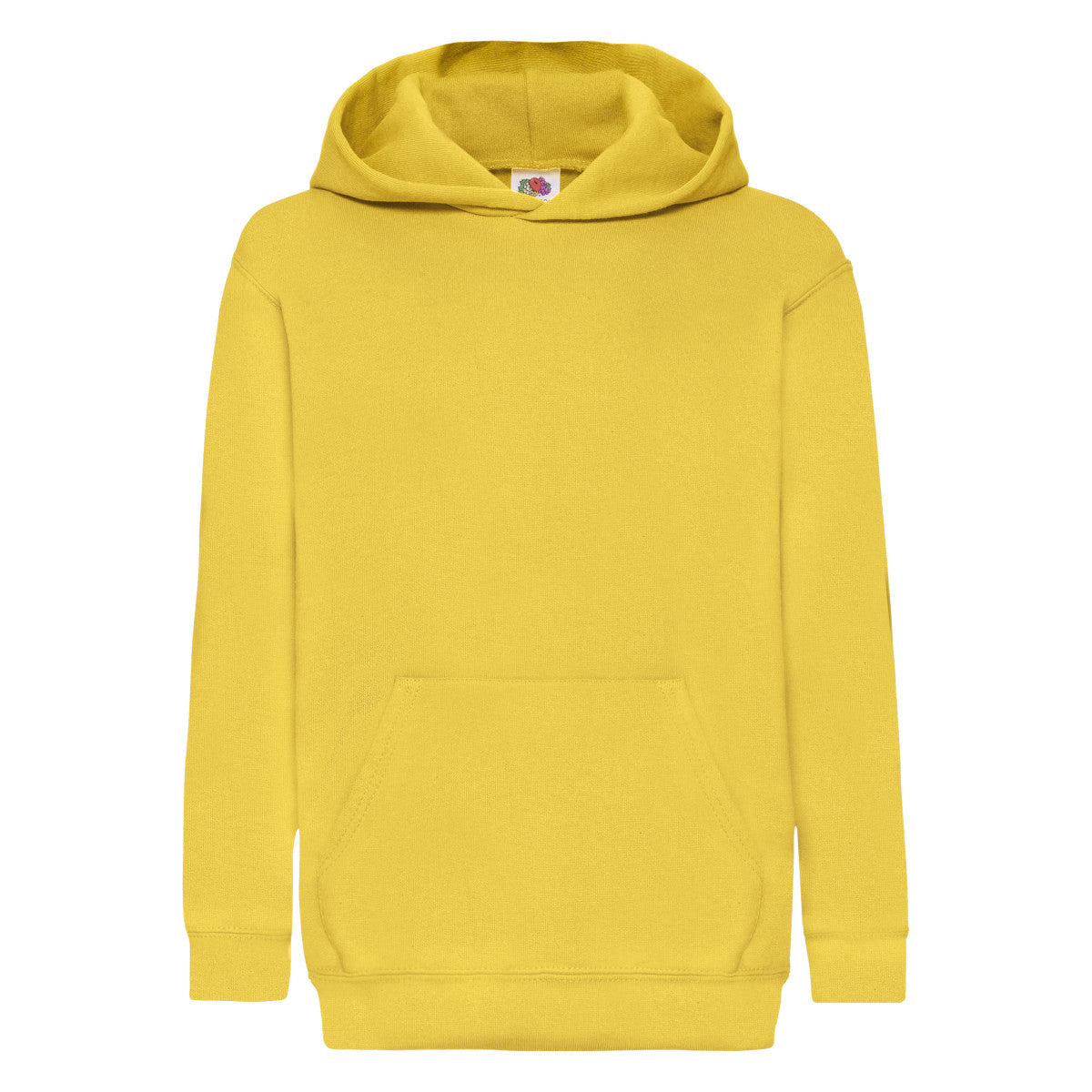 Sunflower - Front - Fruit Of The Loom Childrens-Kids Classic Hooded Sweatshirt