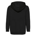 Black - Back - Fruit of the Loom Childrens-Kids Classic Hooded Sweatshirt