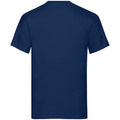 Navy - Back - Fruit of the Loom Unisex Adult Heavy Cotton T-Shirt