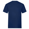 Navy - Back - Fruit of the Loom Unisex Adult Heavy Cotton T-Shirt