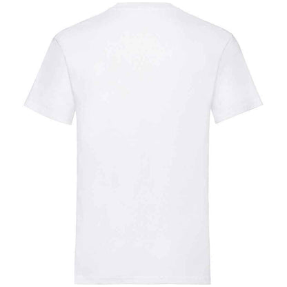 White - Back - Fruit of the Loom Unisex Adult Heavy Cotton T-Shirt