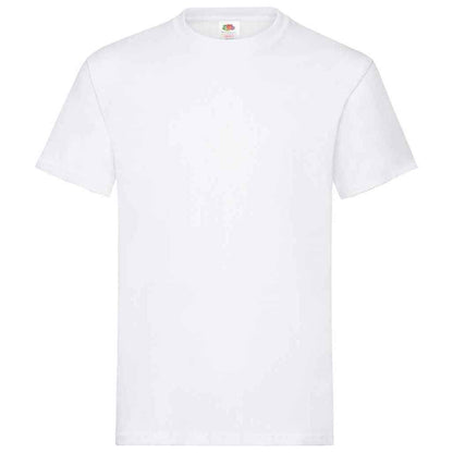 White - Front - Fruit of the Loom Unisex Adult Heavy Cotton T-Shirt