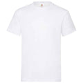 White - Front - Fruit of the Loom Unisex Adult Heavy Cotton T-Shirt