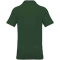 Forest Green - Back - Kariban Mens Pique Polo Shirt