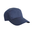 Navy - Front - Result Headwear Advertising Snapback Cap