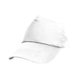 White - Front - Result Headwear Unisex Adult Cotton Baseball Cap