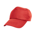 Red - Front - Result Headwear Unisex Adult Cotton Baseball Cap