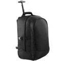 Black - Front - Quadra Vessel Airporter Carry On Bag