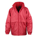 Red - Front - Result Core Childrens-Kids Fleece Lined Jacket