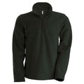 Dark Grey - Front - Kariban Mens Enzo Fleece Top