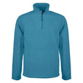 Tropical Blue - Front - Kariban Mens Enzo Fleece Top