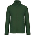 Forest Green - Front - Kariban Mens Falco Fleece Jacket