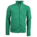 Kelly Green - Front - Kariban Mens Falco Fleece Jacket