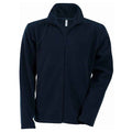 Navy - Front - Kariban Mens Falco Fleece Jacket