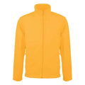 Yellow - Front - Kariban Mens Falco Fleece Jacket