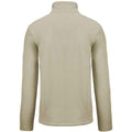 Beige - Back - Kariban Mens Falco Fleece Jacket