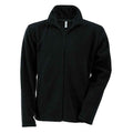 Black - Front - Kariban Mens Falco Fleece Jacket