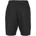 Black - Back - Tee Jays Mens Athletic Shorts
