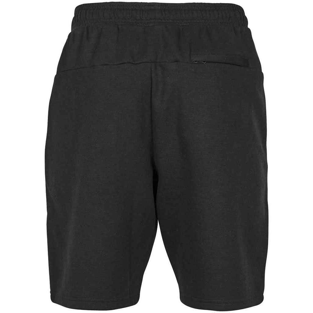 Black - Back - Tee Jays Mens Athletic Shorts