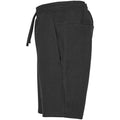 Black - Side - Tee Jays Mens Athletic Shorts