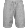 Heather Grey - Front - Tee Jays Mens Athletic Shorts