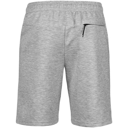 Heather Grey - Back - Tee Jays Mens Athletic Shorts