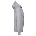 Light Oxford - Side - Russell Unisex Adult Hooded Sweatshirt