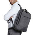 Granite Marl - Close up - Quadra Q-tech Charge Convertible Backpack