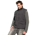 Black - Back - Result Mens Promo Body Warmer
