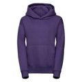 Purple - Front - Jerzees Schoolgear Childrens-Kids Hoodie