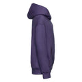 Purple - Side - Jerzees Schoolgear Childrens-Kids Hoodie