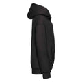 Black - Side - Jerzees Schoolgear Childrens-Kids Hoodie