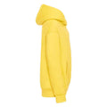 Yellow - Side - Jerzees Schoolgear Childrens-Kids Hoodie