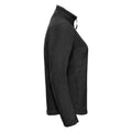 Black - Side - Russell Womens-Ladies Outdoor Fleece Jacket