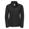 Black - Front - Russell Womens-Ladies Outdoor Fleece Jacket